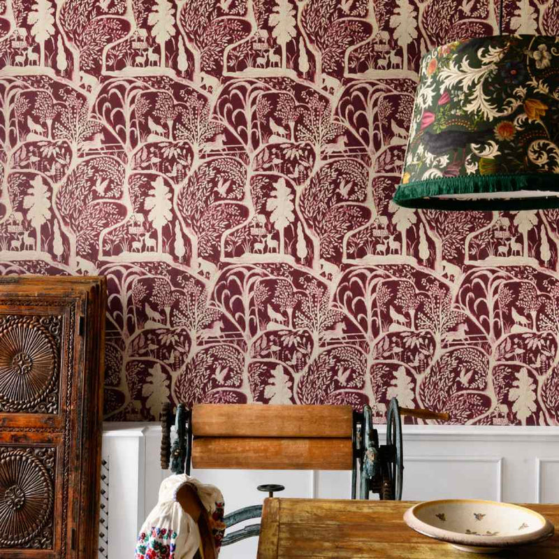 The Enchanted Woodland Wallpaper - Set of 3 Rolls - MINDTHEGAP