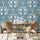 The Great Damask Wallpaper - Azure Blue - Brand Mckenzie