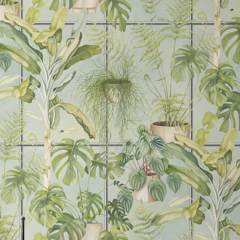 The Green House Wallpaper - House Green - Brand Mckenzie