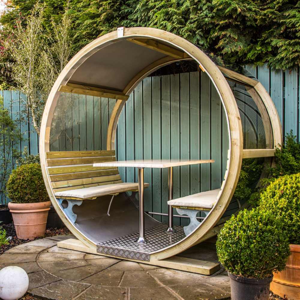 Wheel Bench Shelter
