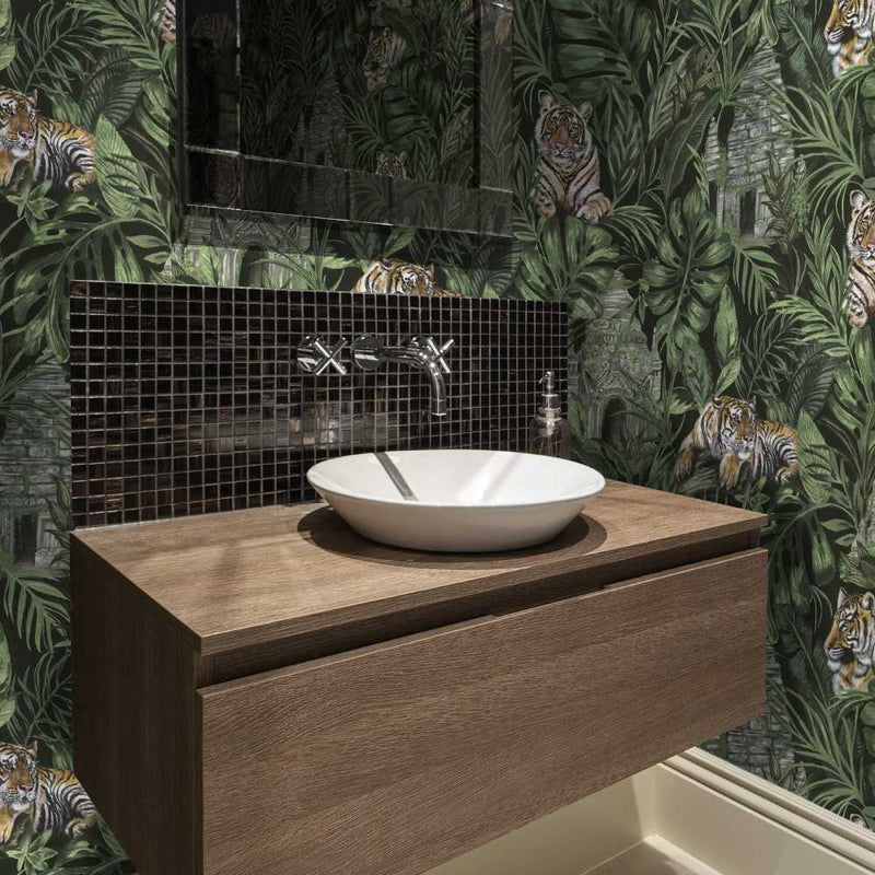 Tiger & Temple Wallpaper - Graduate Collection