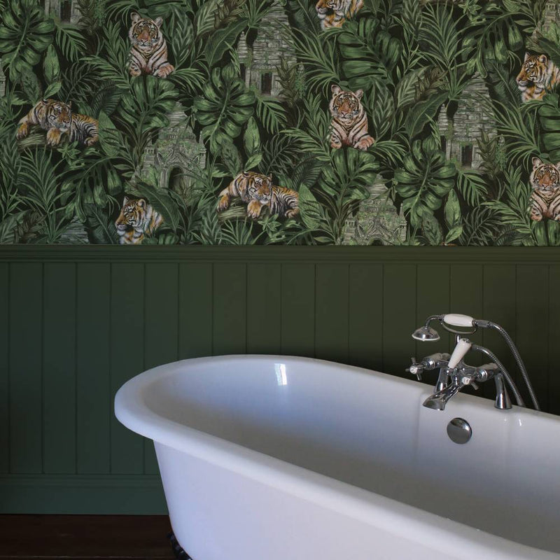 Tiger & Temple Wallpaper - Graduate Collection