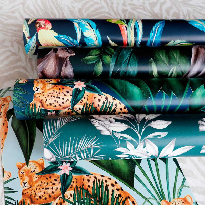 Toucan Toile Wallpaper - Ohpopsi