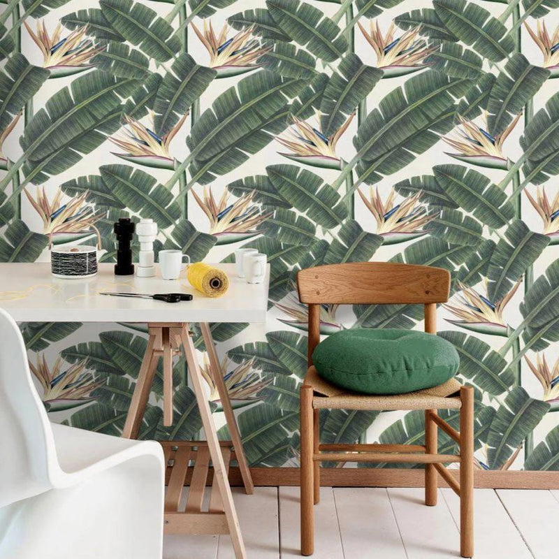 Tropical Bloom Wallpaper - Set of 3 Rolls - MINDTHEGAP