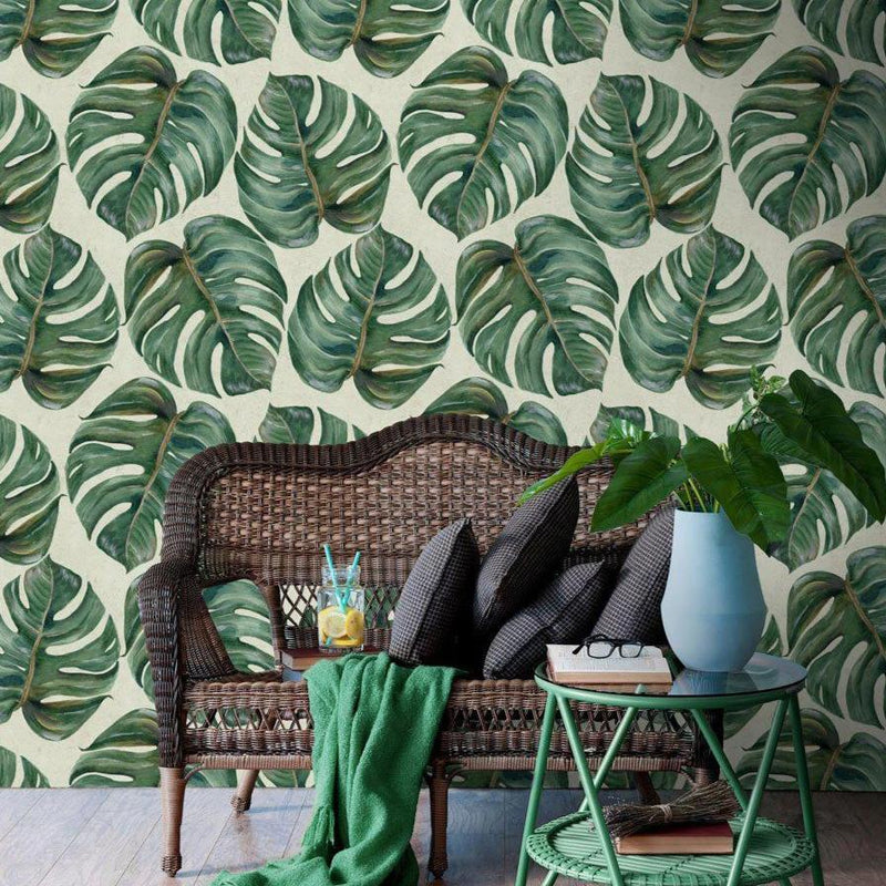Tropical Leaf Wallpaper - Set of 3 Rolls - MINDTHEGAP