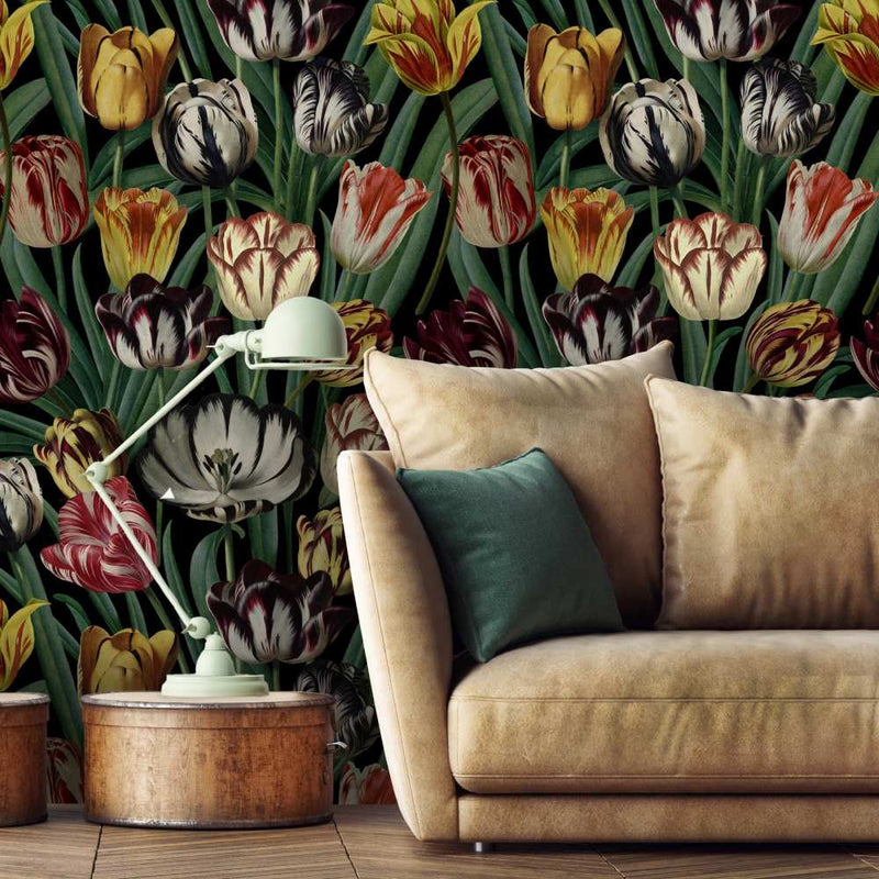 Tulipa Wallpaper - Set of 3 Rolls - MINDTHEGAP