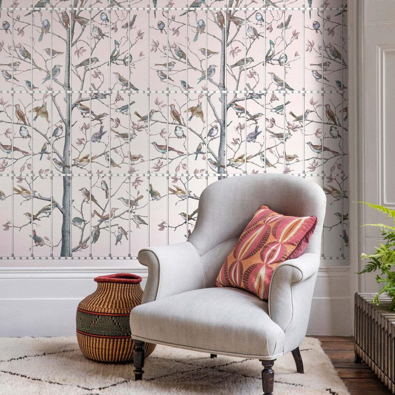 Uccelli Wallpaper - Fornasetti Collection - Cole & Son