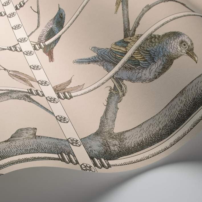 Uccelli Wallpaper - Fornasetti Collection - Cole & Son