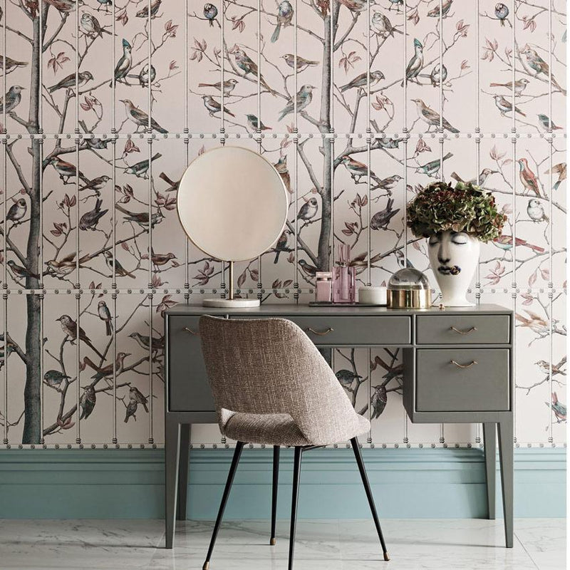 Uccelli Wallpaper - Fornasetti Collection - Cole & Son