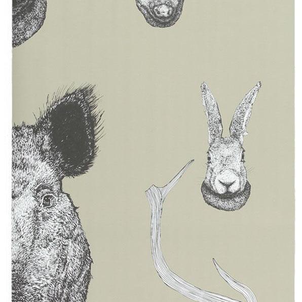 Vestige Wallpaper - Pistachio - Graduate Collection