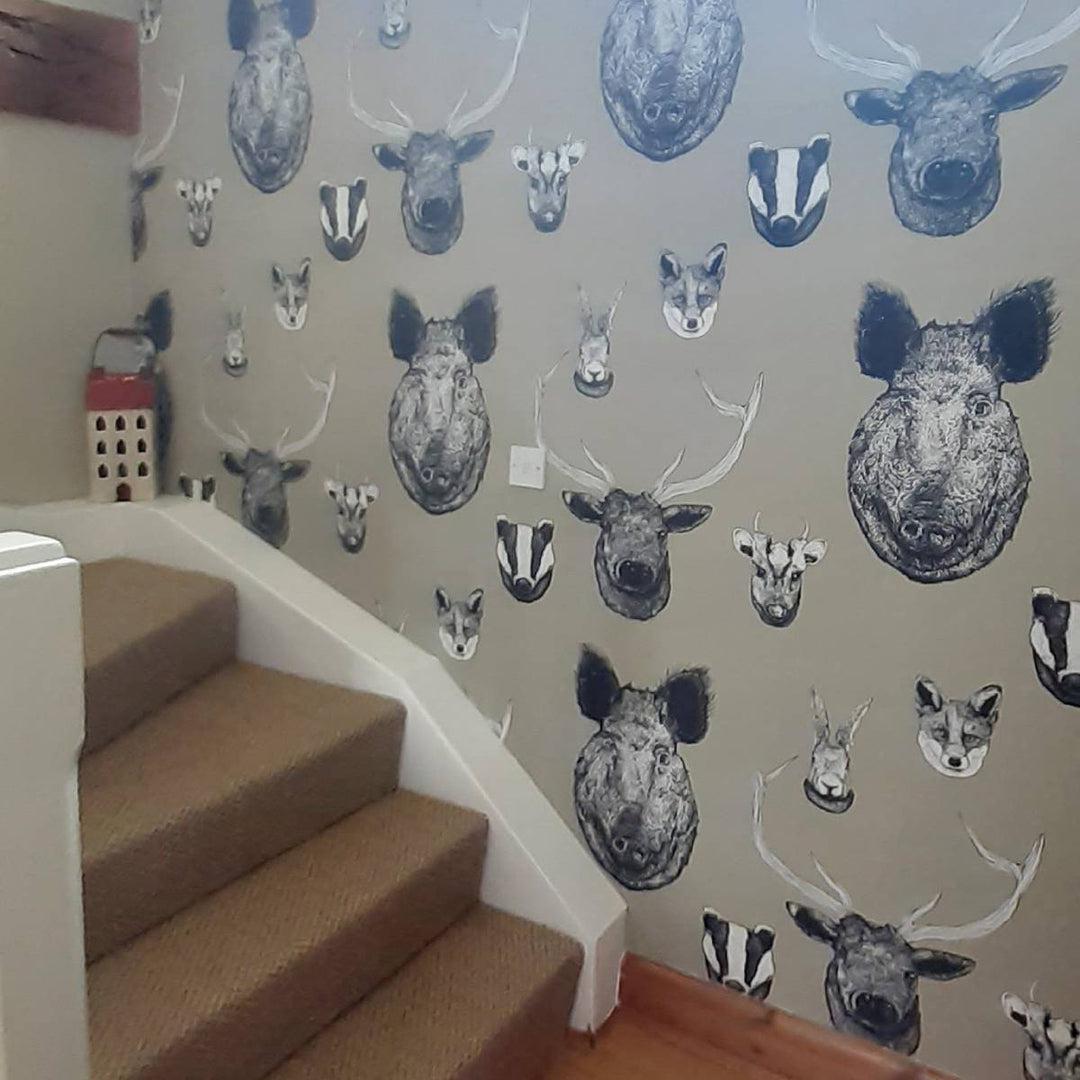 Vestige Wallpaper - Pistachio - Graduate Collection