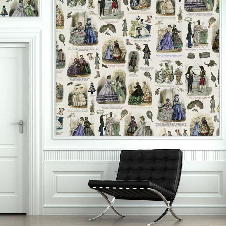 Visitorian Fashionista Wallpaper - Graduate Collection