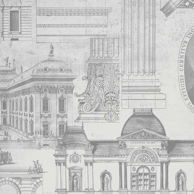 Vitruvius Wallpaper - Set of 3 Rolls - MINDTHEGAP