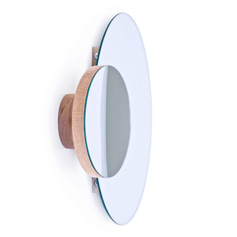 Wall Mirror Eclipse - Natural Oak
