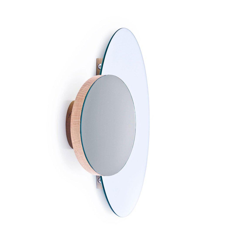 Wall Mirror Eclipse - Natural Oak