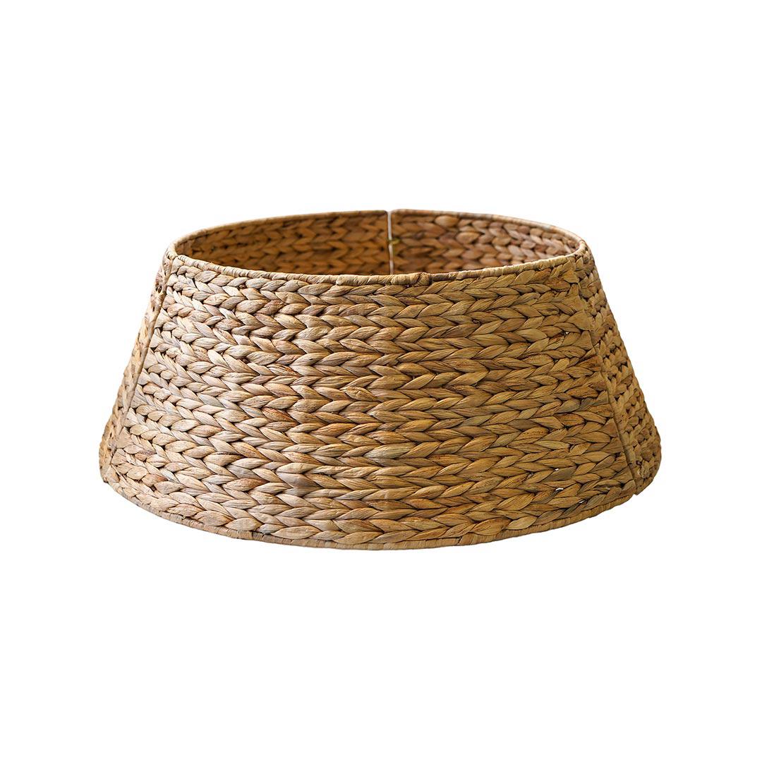 Water Hyacinth Foldable Round Tree Skirt