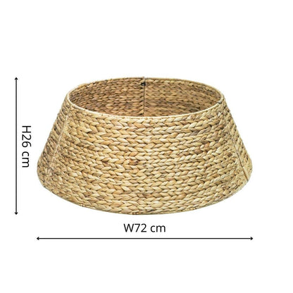 Water Hyacinth Foldable Round Tree Skirt