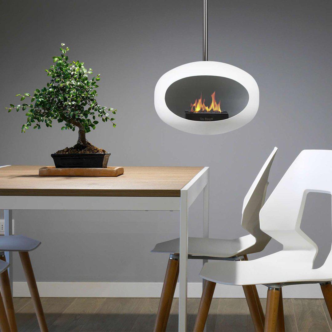 White Sky Bioethanol Fire - Le Feu