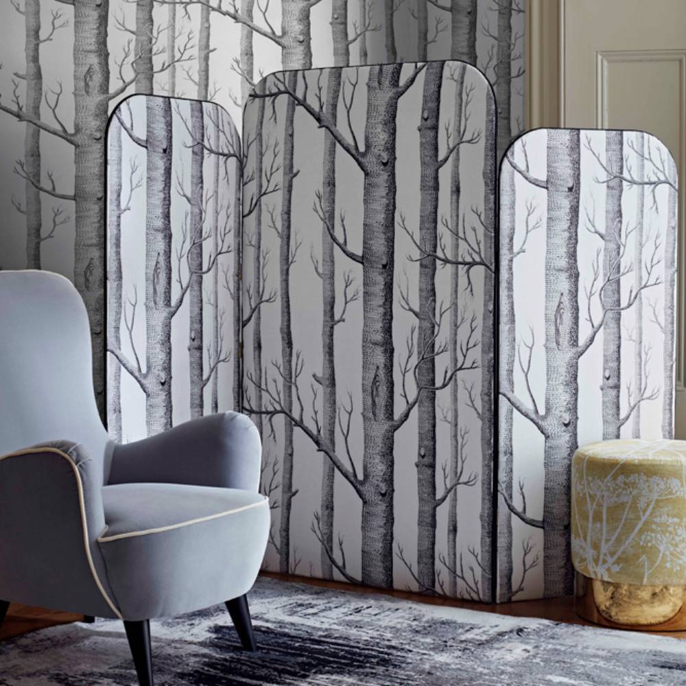 Woods Linen Union Fabric - Cole & Son