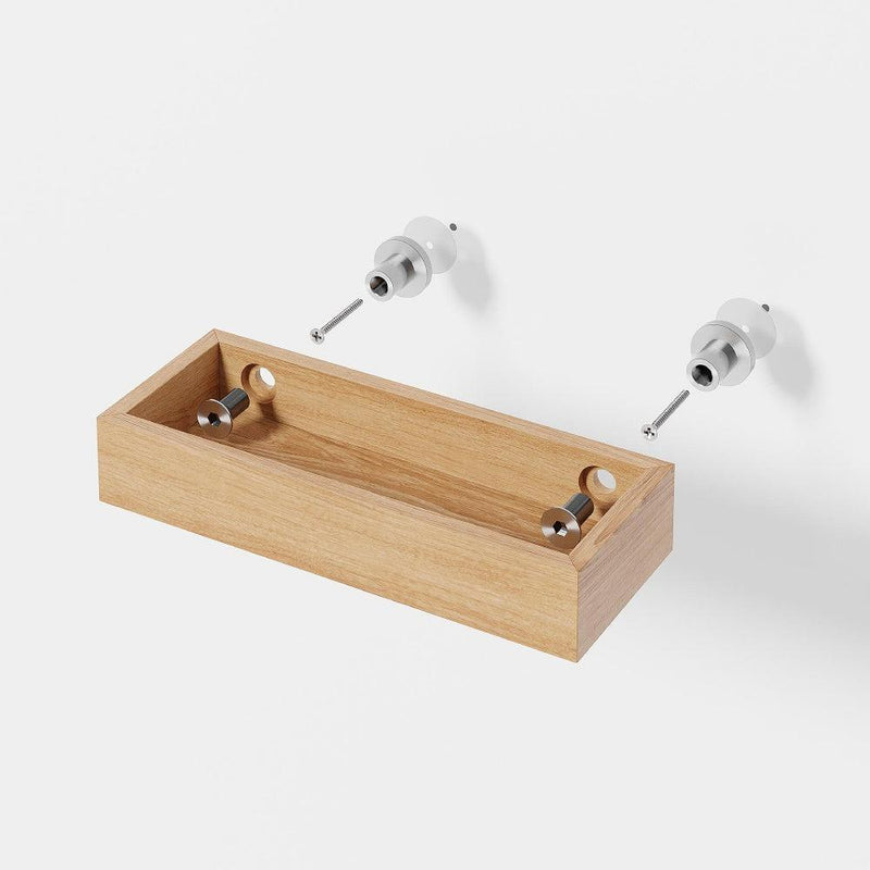 Yoku Tray Shelf Wall Storage - Natural Oak