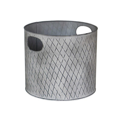 Zinc Indoor Christmas Tree Bucket