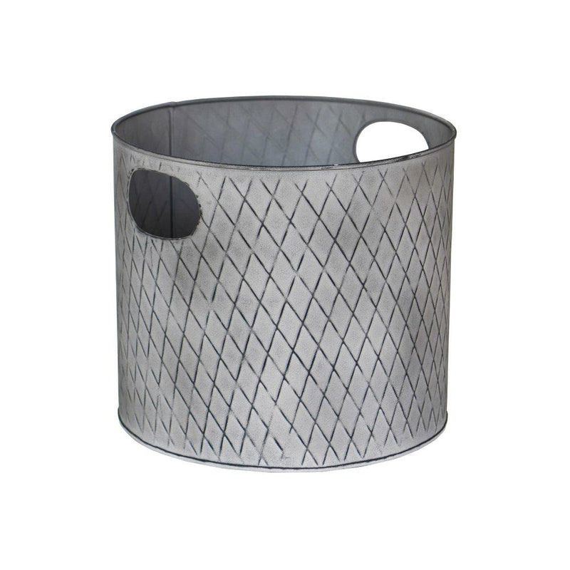Zinc Indoor Christmas Tree Bucket