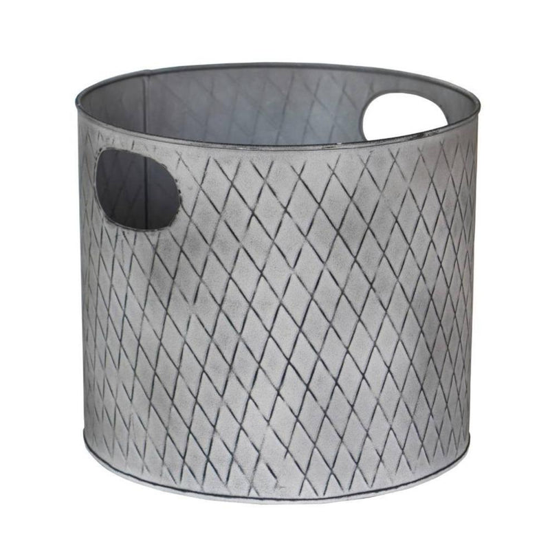 Zinc Indoor Christmas Tree Bucket