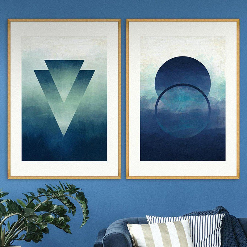 Abstract Ombre I Framed Wall Art - MINDTHEGAP