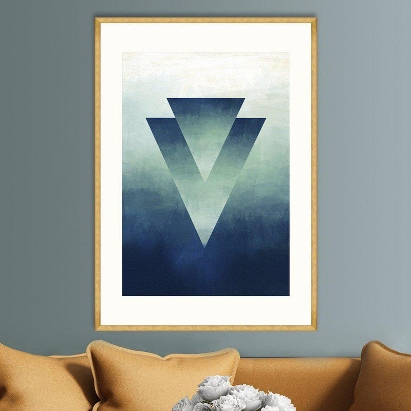 Abstract Ombre II Framed Wall Art - MINDTHEGAP