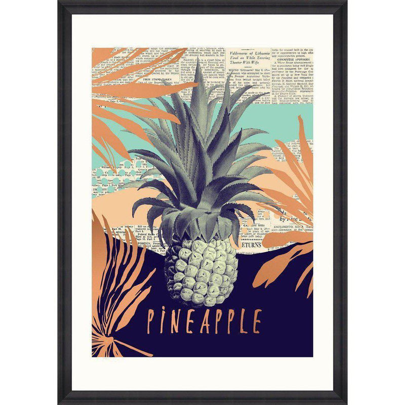 Be Pineapple Framed Wall Art - MINDTHEGAP