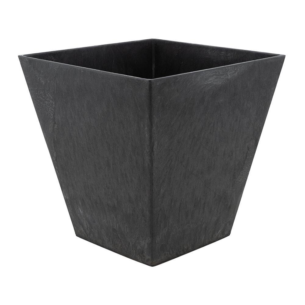 Black Artstone Plant Pot - 40cm