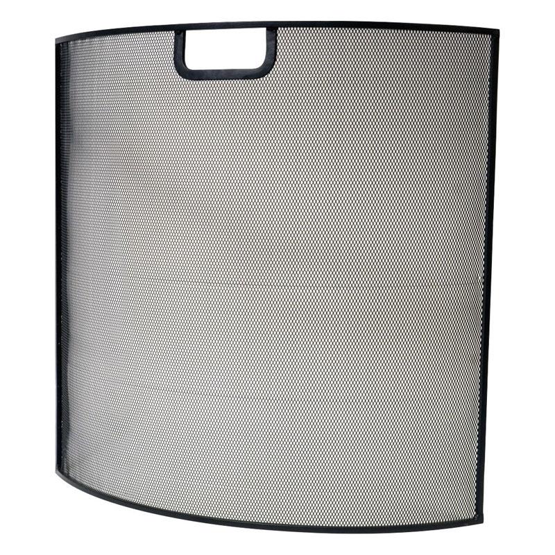 Black Iron Fire Screen
