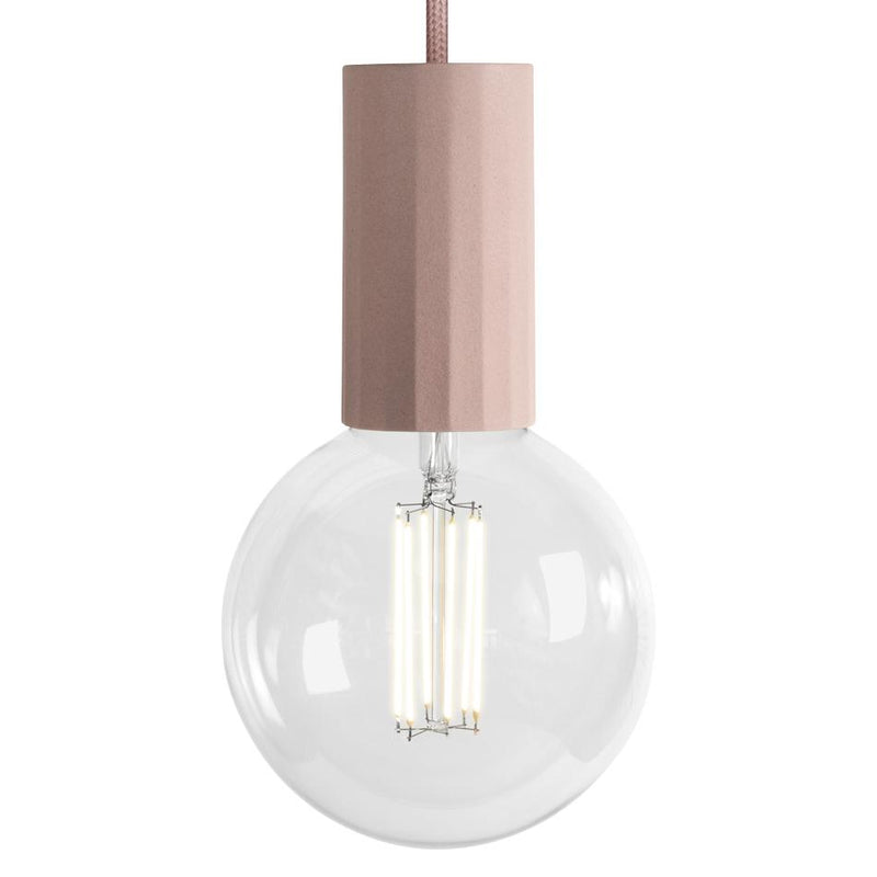 Case Pendant Light - Blush Pink