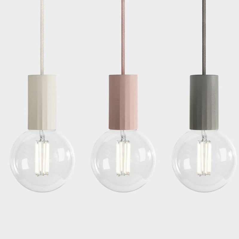 Case Pendant Light - Blush Pink