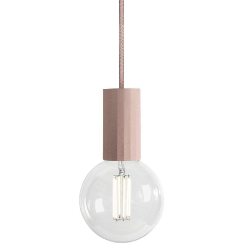 Case Pendant Light - Blush Pink