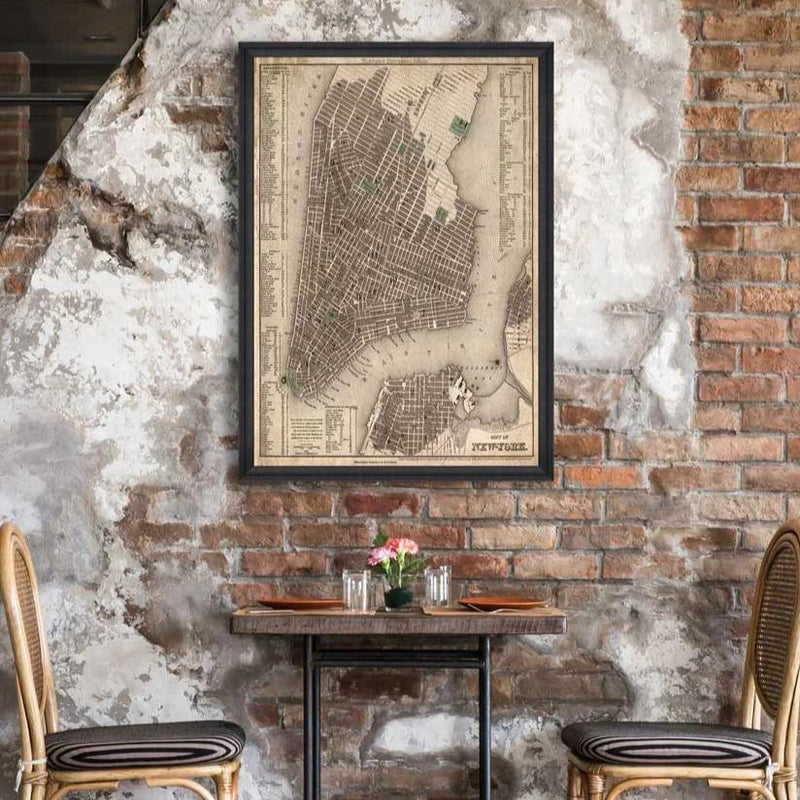 City of New York Framed Wall Art - MINDTHEGAP