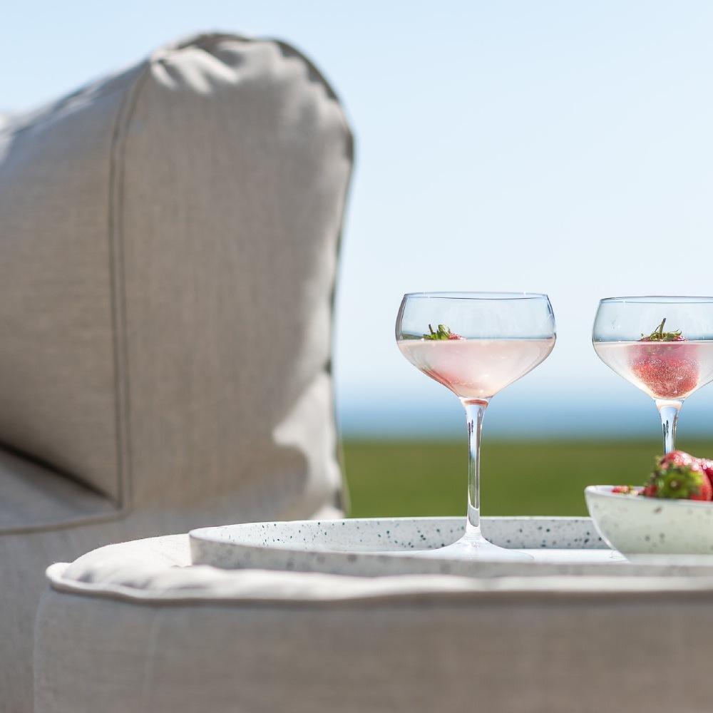 Conversation Outdoor Seating Set - Beige - TRIMM Copenhagen