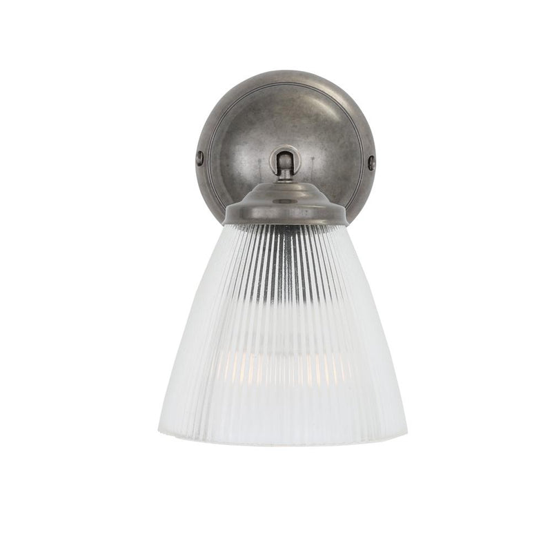 Gadar Art Deco Holophane Wall Light - Mullan Lighting