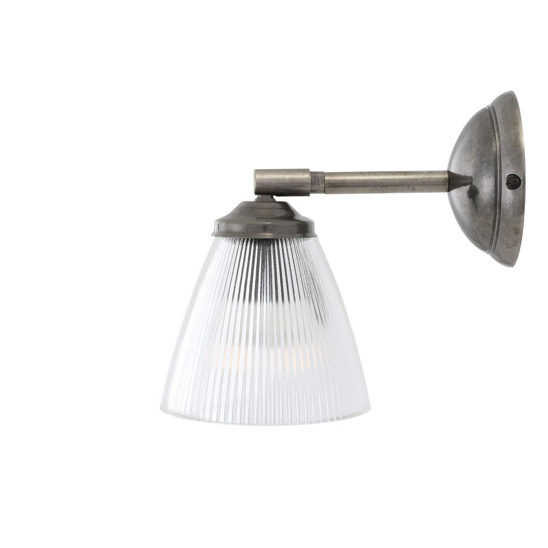 Gadar Art Deco Holophane Wall Light - Mullan Lighting