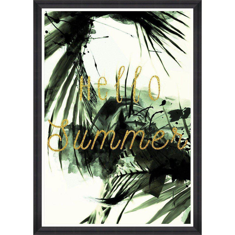 Hello Summer Framed Wall Art - MINDTHEGAP