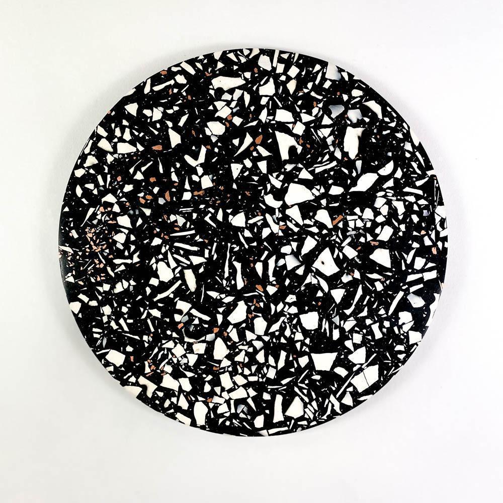 Jesmonite Terrazzo Trivet Placemat Darkside