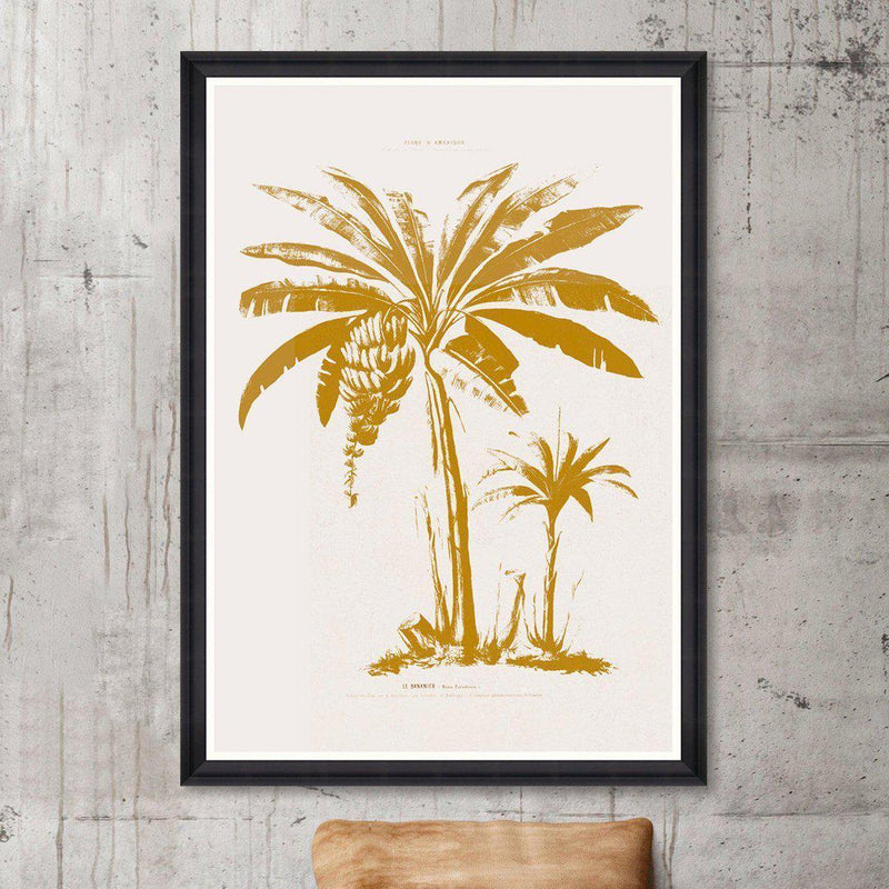 Le Bananier Framed Wall Art - MINDTHEGAP