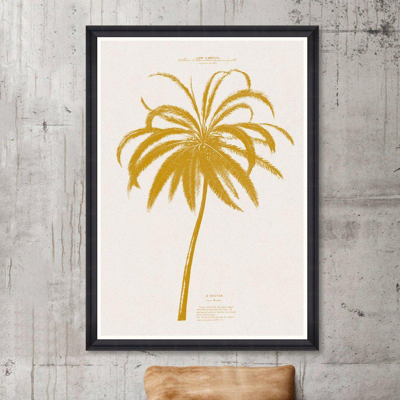 Le Cocotier Framed Wall Art - MINDTHEGAP