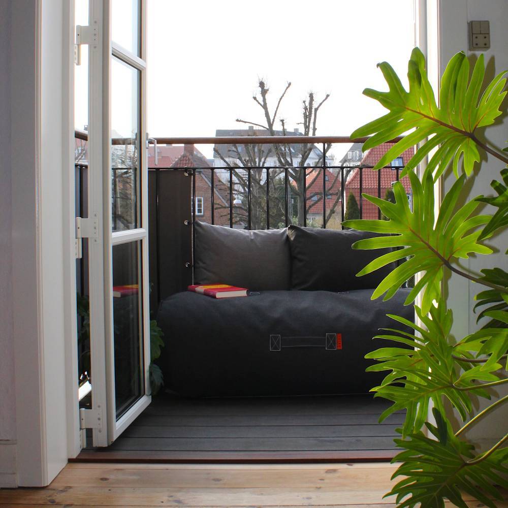 Mini Rocket Outdoor Daybed - Graphite - TRIMM Copenhagen