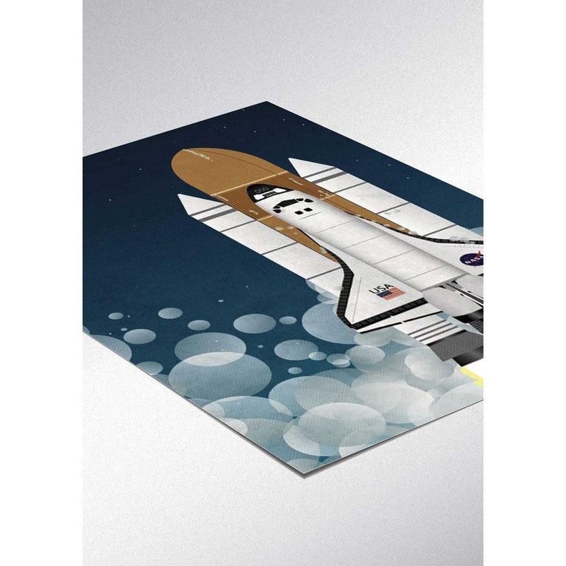 NASA Space Rocket Print