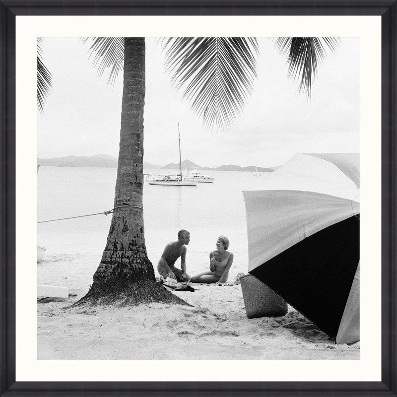 On The Beach Framed Wall Art - MINDTHEGAP