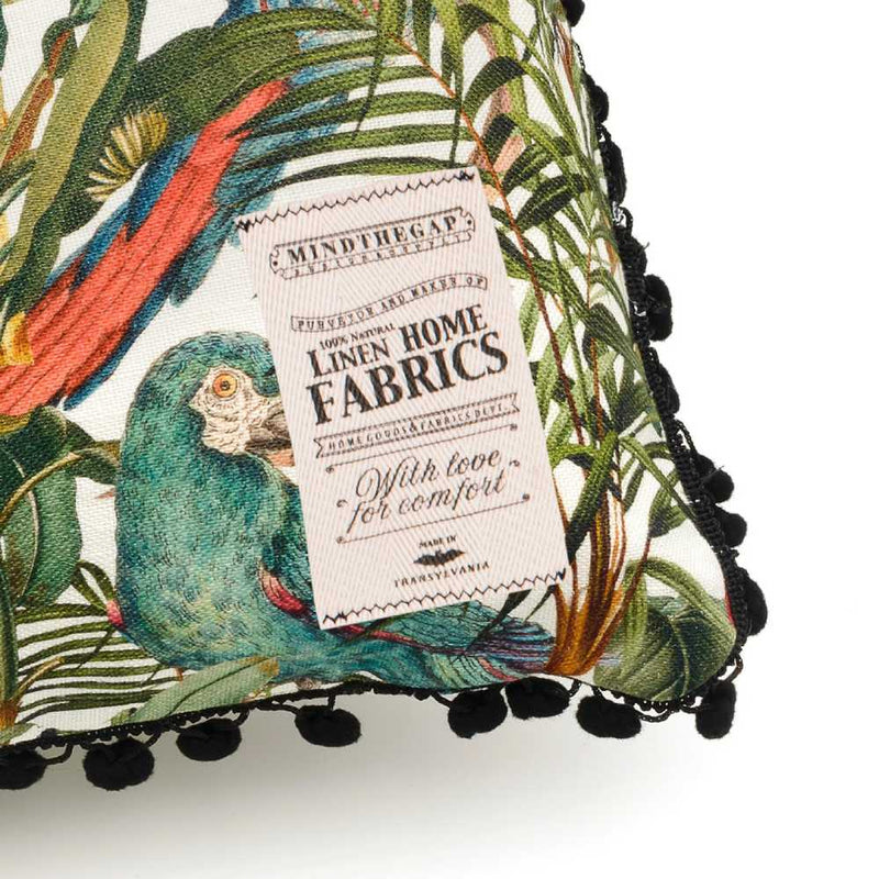 Parrots of Brasil Bolster Cushion - MINDTHEGAP