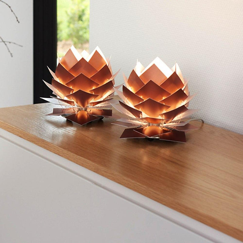 PineApple XS Low Table Lamp - Copper - Dyberg Larsen
