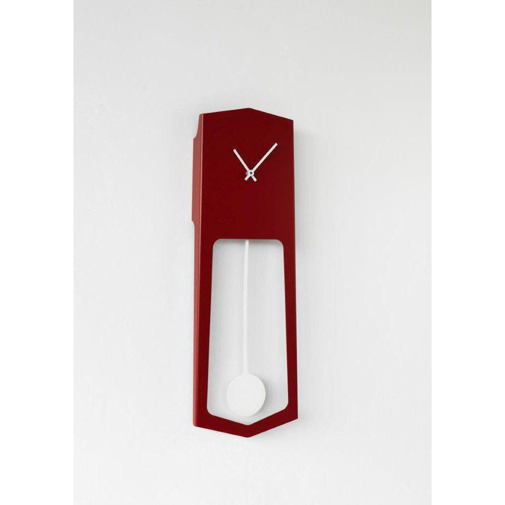 Red Aika Wall Hanging Pendulum Clock – Lime Lace