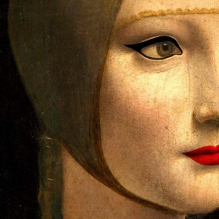 Renascentist Portrait Detail Framed Wall Art - MINDTHEGAP